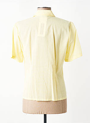 Chemisier manches courtes manches courtes jaune SOMMERMANN femme