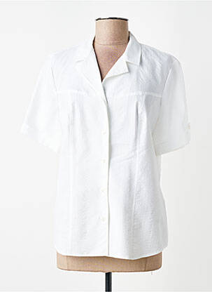 Chemisier manches courtes manches courtes blanc SOMMERMANN femme