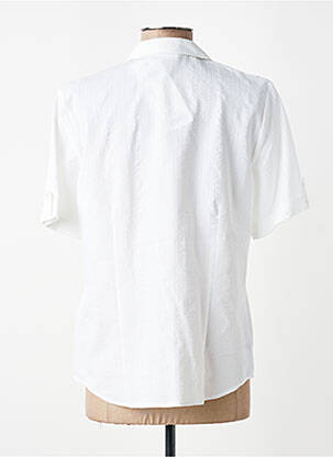 Chemisier manches courtes manches courtes blanc SOMMERMANN femme