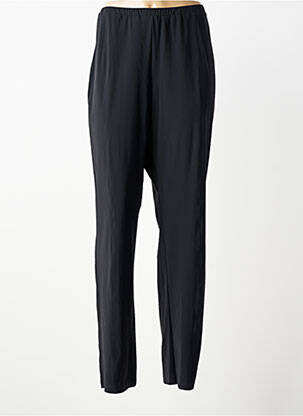Pantalon droit stretch taille normale noir GUY DUBOUIS femme