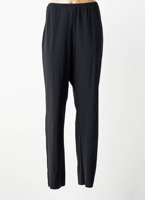 Pantalon droit stretch taille normale noir GUY DUBOUIS femme