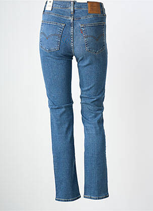 Jeans coupe slim stretch taille normale bleu LEVI'S femme