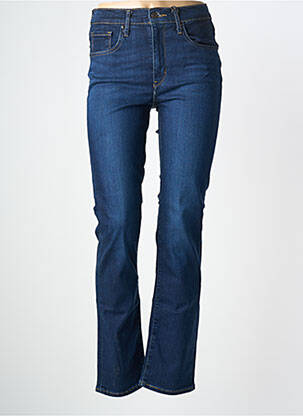 Jeans coupe slim stretch taille normale bleu LEVI'S femme
