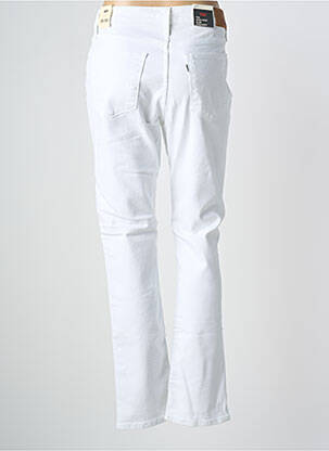 Jeans coupe slim stretch taille normale blanc LEVI'S femme