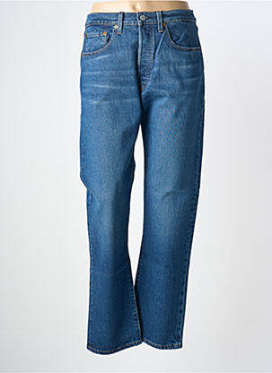 Jeans coupe droite stretch taille normale bleu LEVIS femme