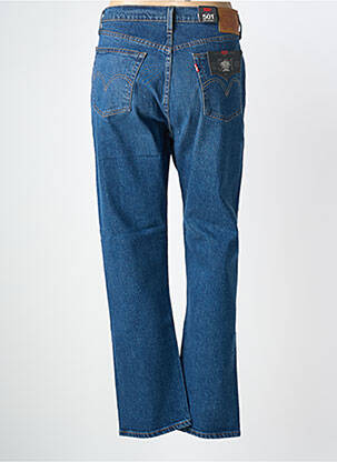 Jeans coupe droite stretch taille normale bleu LEVI'S femme