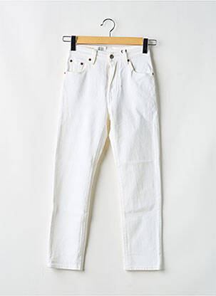 Jeans coupe slim stretch taille normale blanc LEVIS femme
