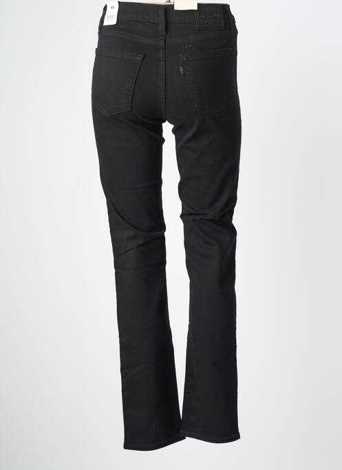 Jeans coupe slim stretch taille normale noir LEVIS femme