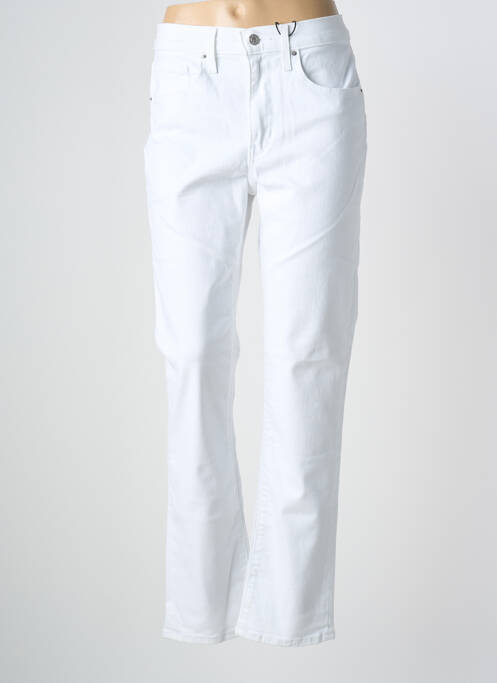Jeans coupe slim stretch taille normale blanc LEVIS femme