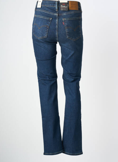 Jeans coupe slim stretch taille normale bleu fonce LEVIS femme
