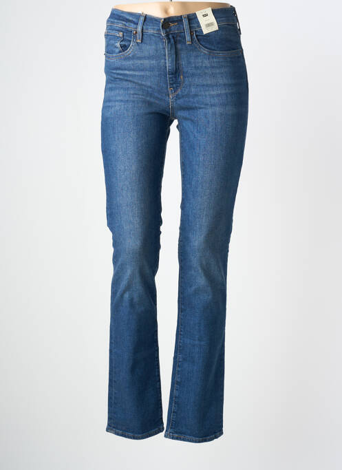 Jeans coupe slim stretch taille normale bleu clair LEVIS femme