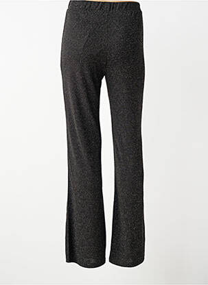 Pantalon flare taille élastique noir VERO MODA femme