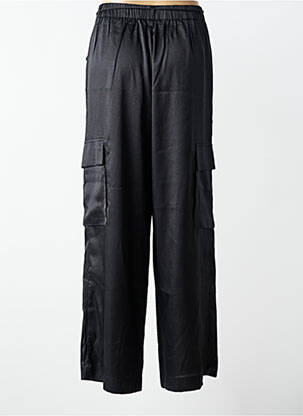 Pantalon cargo taille élastique noir Y.A.S femme