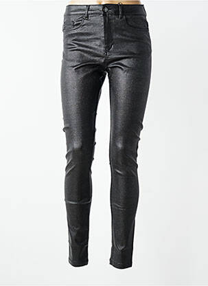 Pantalon slim poches noir NOISY MAY femme