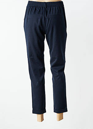 Pantalon 7/8 taille élastique bleu VERO MODA femme