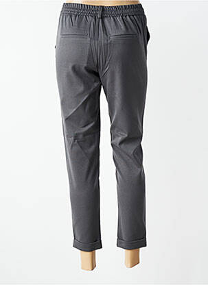 Pantalon 7/8 taille élastique gris VERO MODA femme