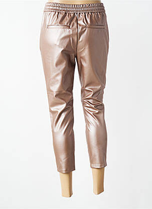 Pantalon 7/8 taille élastique rose VERO MODA femme