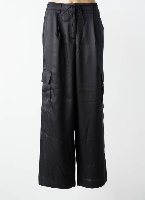 Pantalon cargo taille élastique noir Y.A.S femme