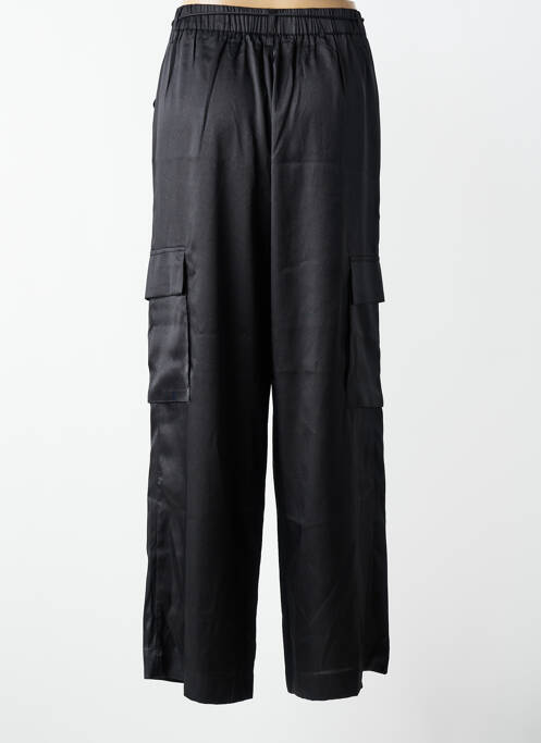 Pantalon cargo taille élastique noir Y.A.S femme
