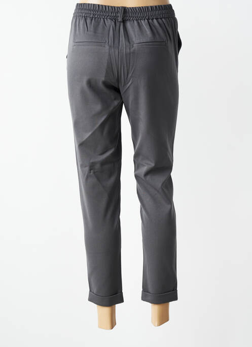 Pantalon 7/8 taille élastique gris VERO MODA femme