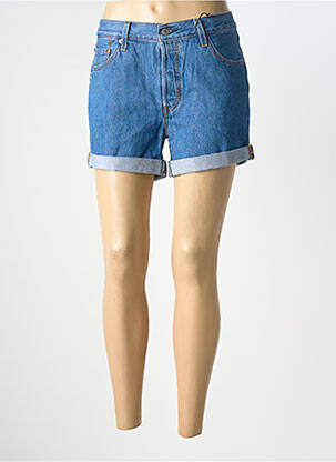 Short tissage denim taille normale bleu LEVIS femme