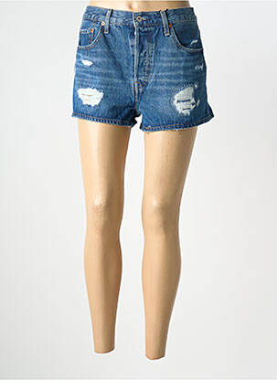 Short tissage denim taille normale bleu LEVI'S femme