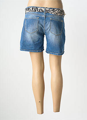 Short tissage denim taille normale bleu LE TEMPS DES CERISES femme