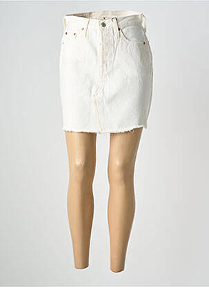 Jupe courte poches beige LEVIS femme