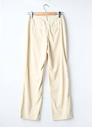 Pantalon chino taille normale taille normale beige VERO MODA femme