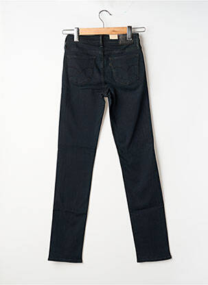 Jeans coupe slim tissage brut taille normale noir LEVI'S femme