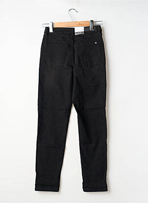 Jeans boyfriend taille haute taille haute noir F.A.M. femme