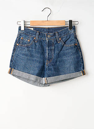 Short tissage denim taille normale bleu LEVI'S femme