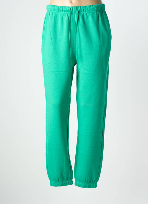 Jogging stretch taille normale vert PIECES femme