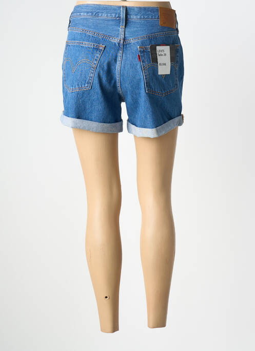 Short tissage denim taille normale bleu LEVIS femme