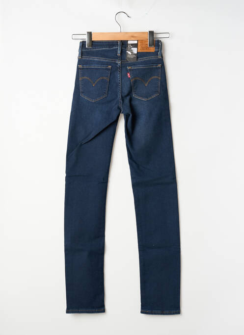 Jeans coupe slim stretch taille haute bleu LEVIS femme