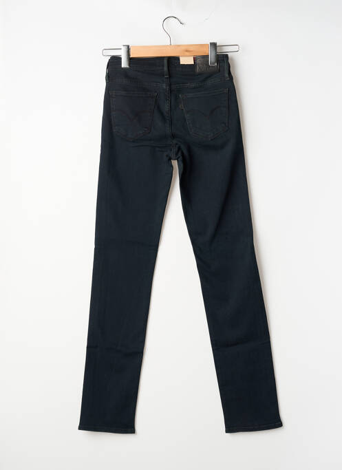 Jeans coupe slim tissage brut taille normale noir LEVIS femme