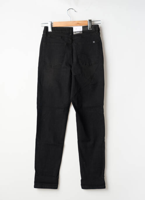 Jeans boyfriend taille haute taille haute noir F.A.M. femme