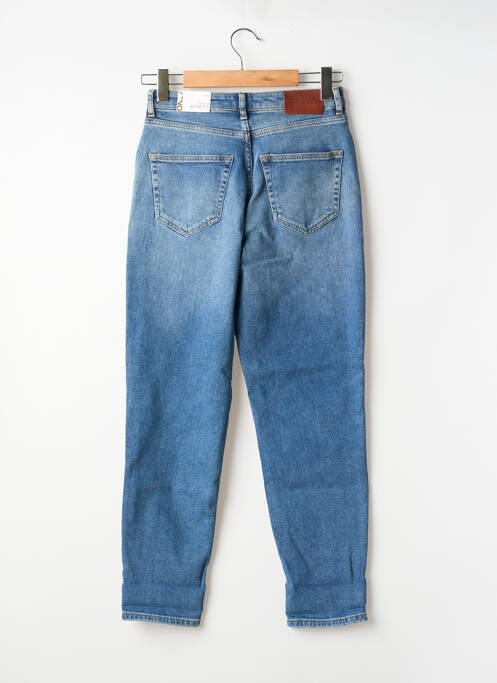 Jean coupe mom poches taille haute bleu ONLY femme