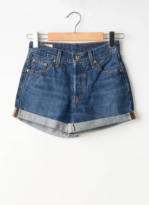 Short tissage denim taille normale bleu LEVIS femme