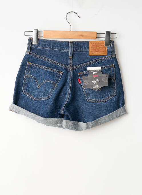 Short tissage denim taille normale bleu LEVIS femme
