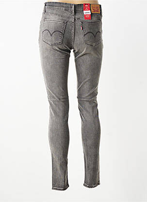 Jeans coupe slim stretch taille normale gris LEVI'S femme