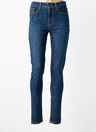 Jeans coupe slim stretch taille normale bleu LEVIS femme