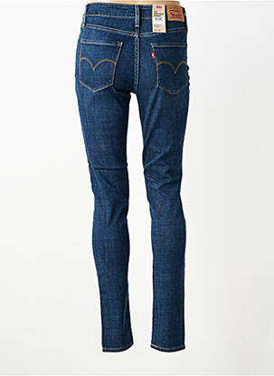 Jeans coupe slim stretch taille normale bleu LEVI'S femme