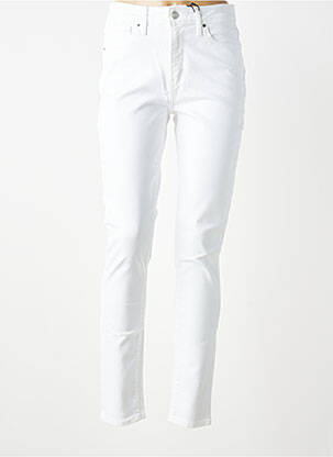 Jeans skinny taille normale taille normale blanc LEVIS femme