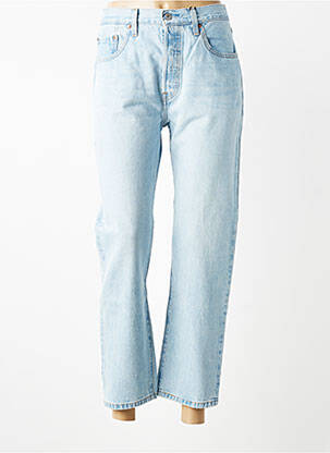 Jeans coupe droite taille normale taille normale bleu LEVIS femme