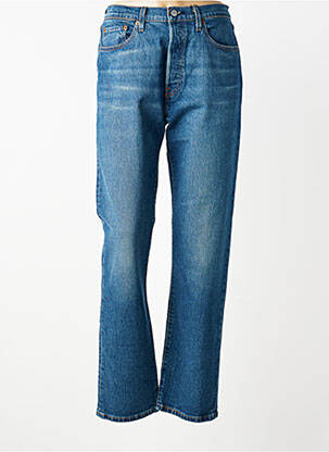Jeans coupe droite stretch taille normale bleu LEVIS femme