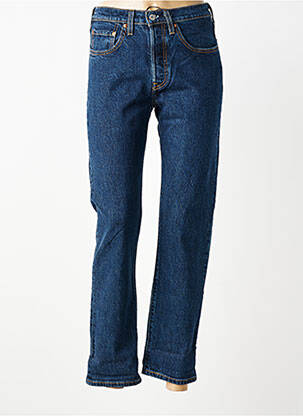 Jeans coupe droite stretch taille normale bleu LEVI'S femme