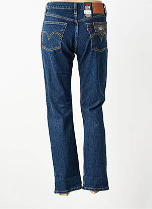 Jeans coupe droite stretch taille normale bleu LEVI'S femme
