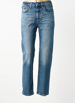 Jeans coupe droite stretch taille normale bleu LEVIS femme