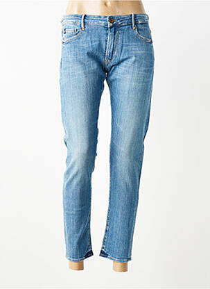Jeans coupe slim stretch taille normale bleu LE TEMPS DES CERISES femme